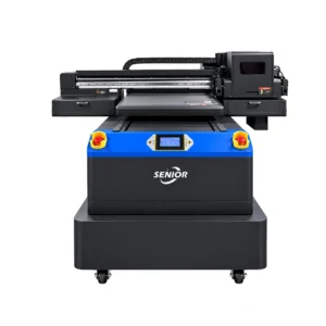 6090 UV printer with 600×900mm flatbed for UV DTF printing