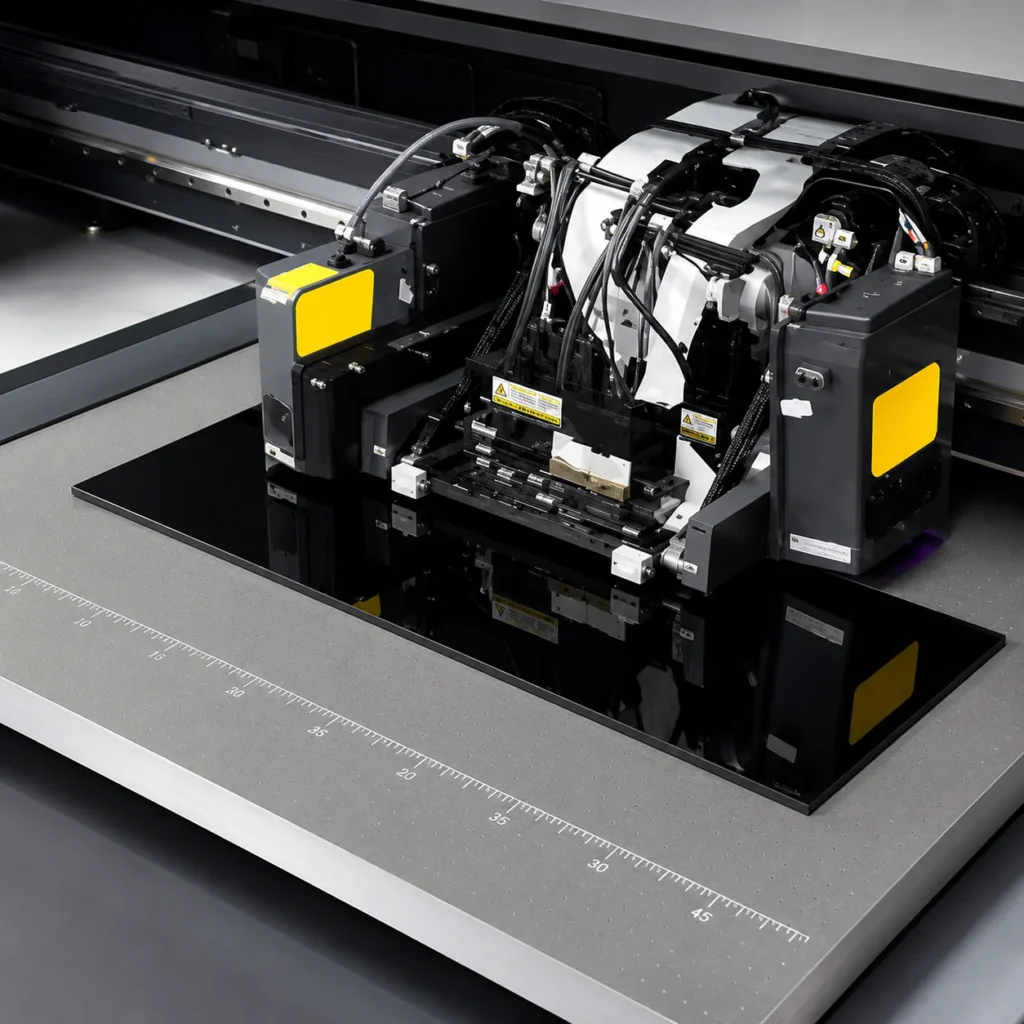 UV printing on acrylic signs and display panels