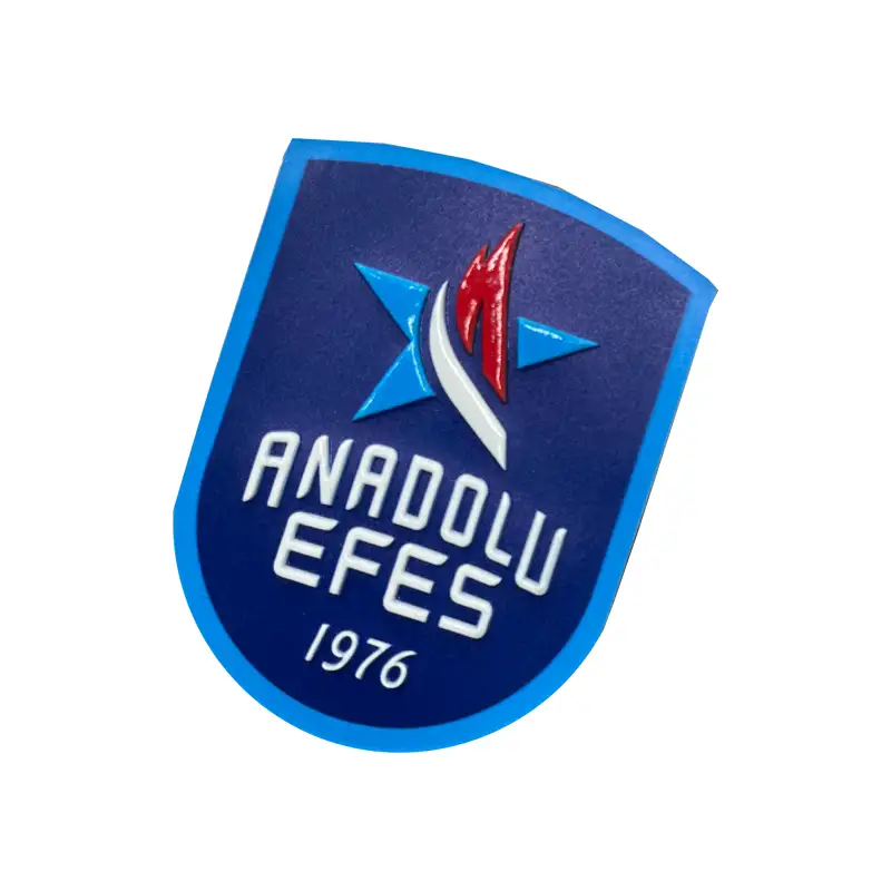 Custom 3D logo label