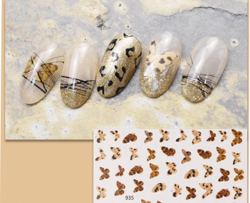 uv print dtf  for 5D Embossed Nail Art Stickers