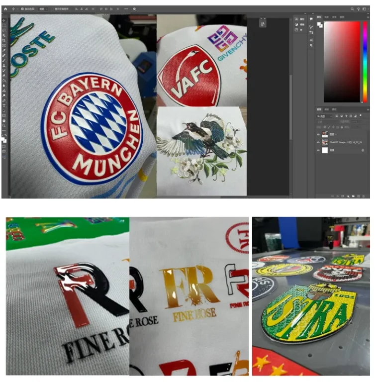 UV relief printing effect on acrylic using UV printer