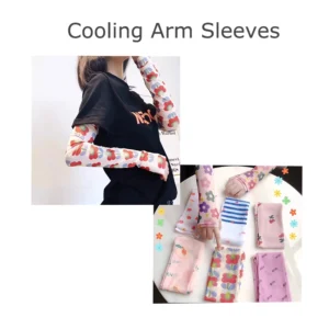 Cooling arm sleeves printing for sports use with custom design, digital sock printer producing UV protection arm sleeves for outdoor activities