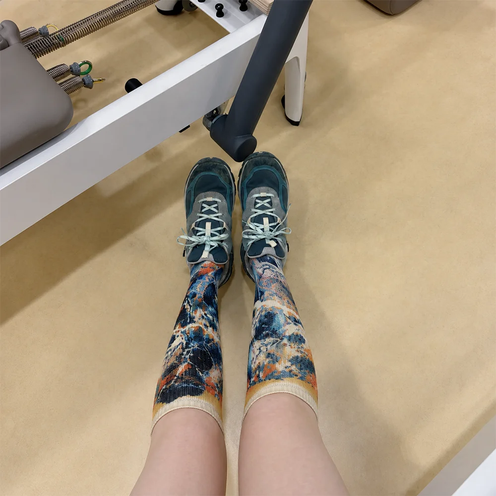 Custom sports sock printing for athletic socks