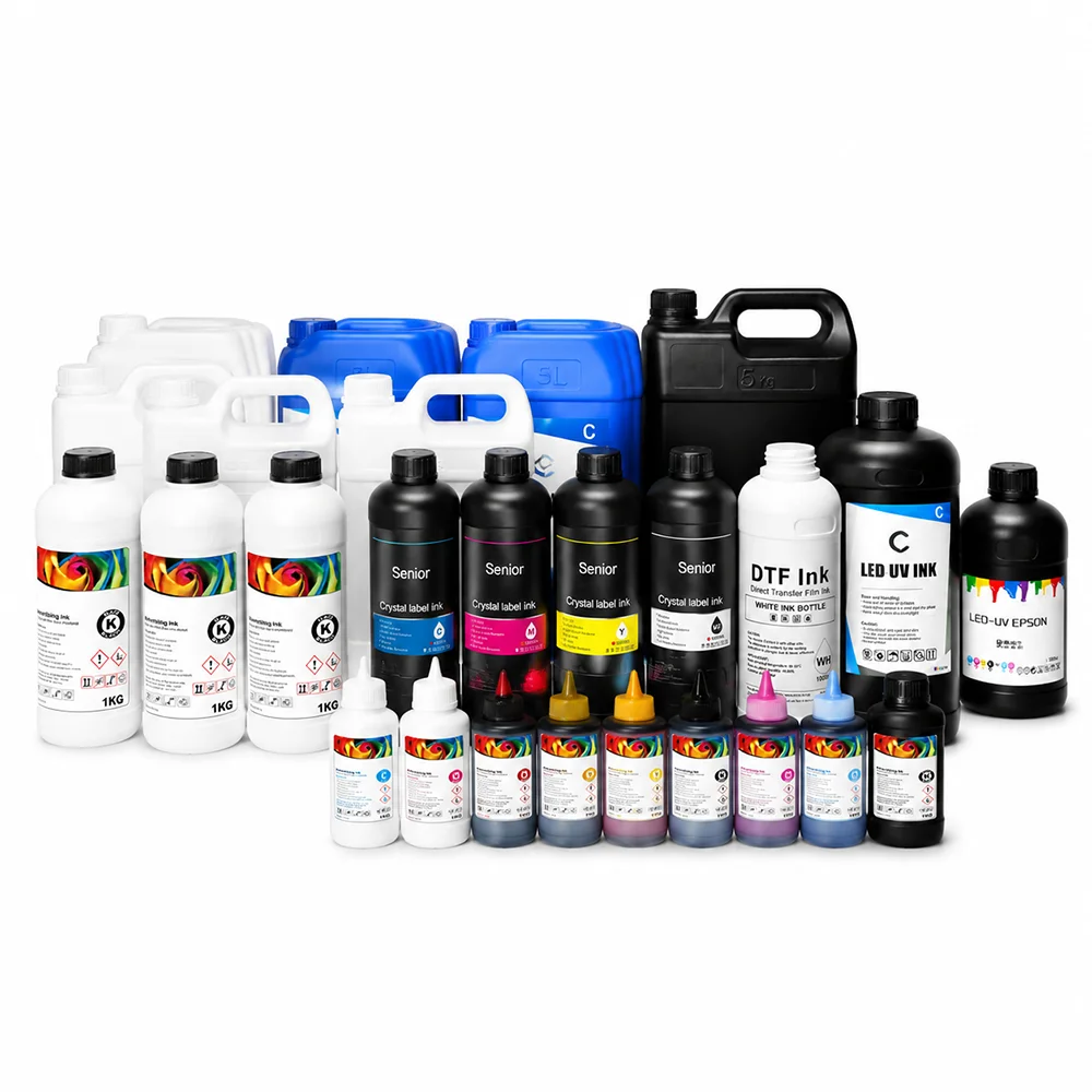 UV printer ink for Epson printheads used with UV flatbed printers
